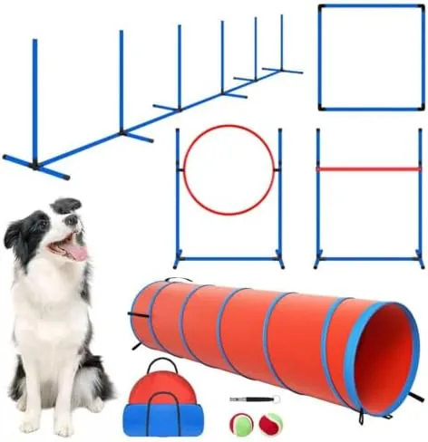 dog agility equipment dog agility course backyard set obstacle course